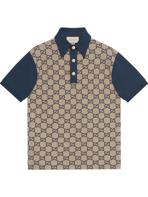 gucci polo brown thomas